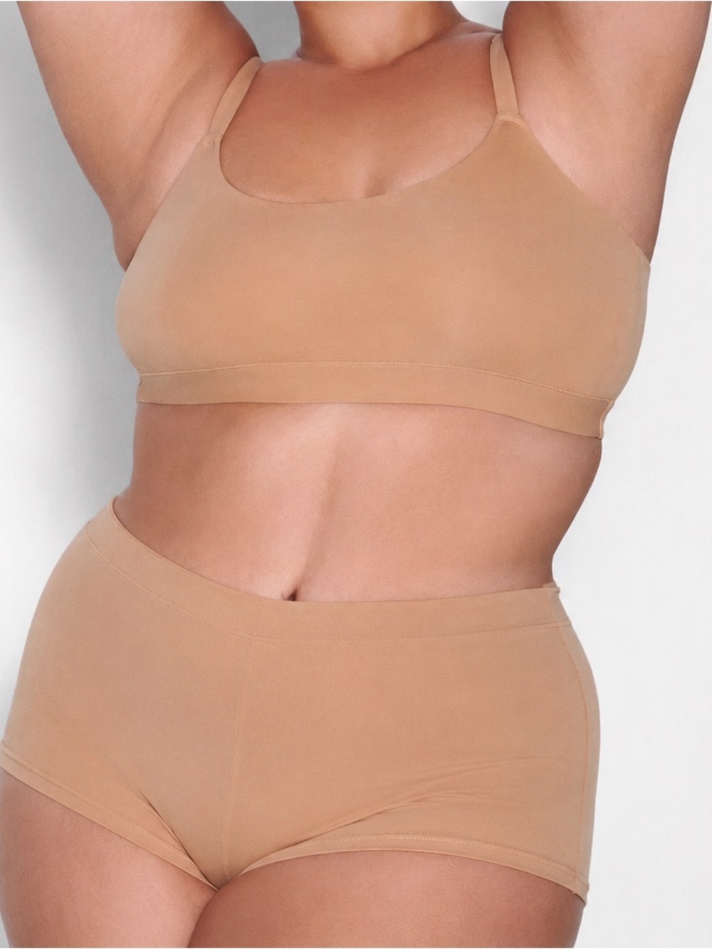 Fits Everybody Scoop Bralette Color Ochre